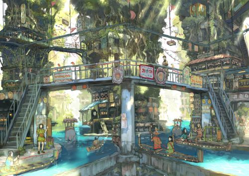 Dessin Solar Punk - Imperial Boy - article illustration solar punk