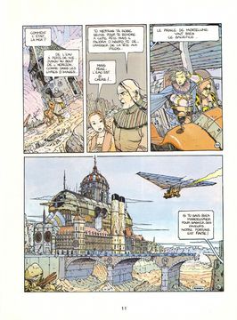 Planche BD Les eaux de mortelune - article Solar punk thème